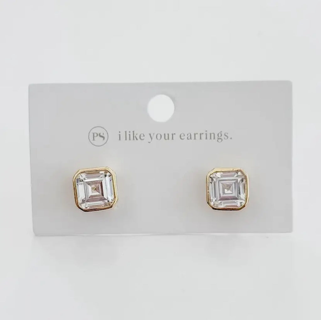 ✨ Mercy Diamond Studs-Waterproof