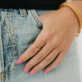 ✨ Boho Glam Ring-Waterproof
