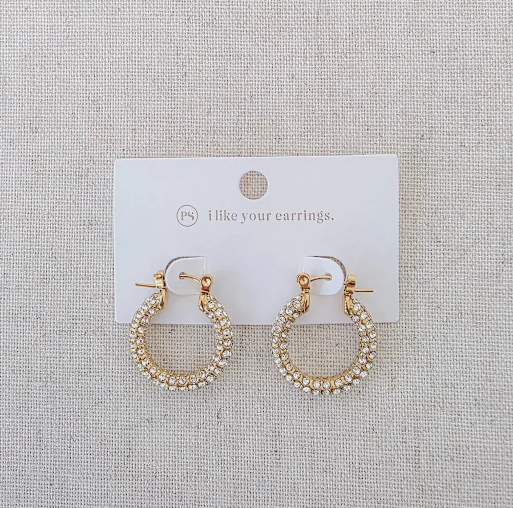 ✨ Lizzie Waterproof Hoops