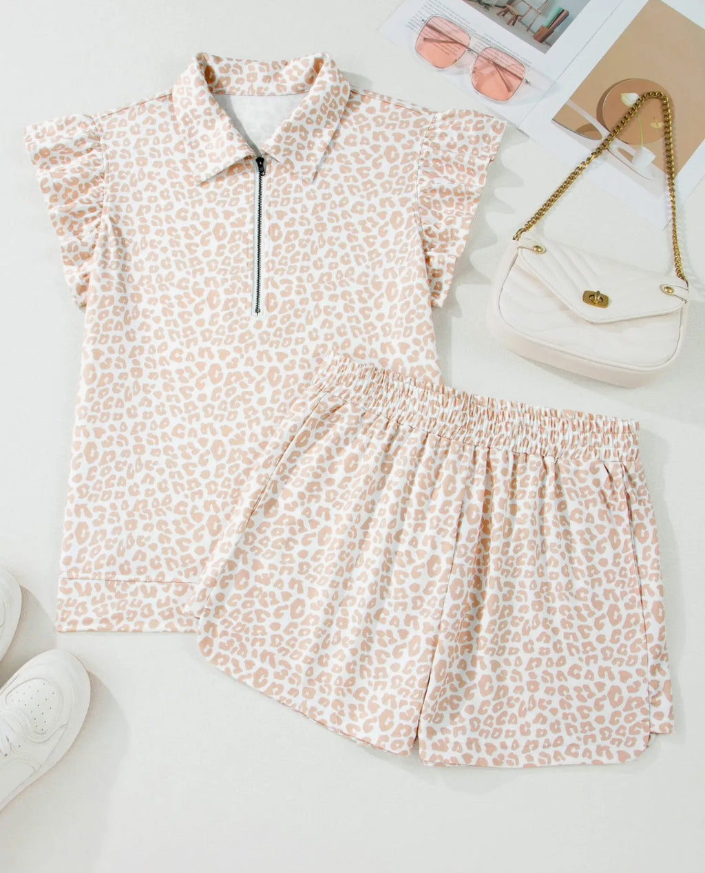 ✨ The Neutral Leopard Lounge Set