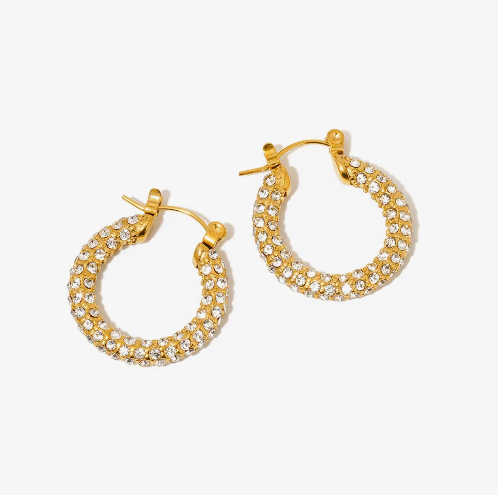 ✨ Lizzie Waterproof Hoops