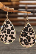Hairy Leopard Earrings