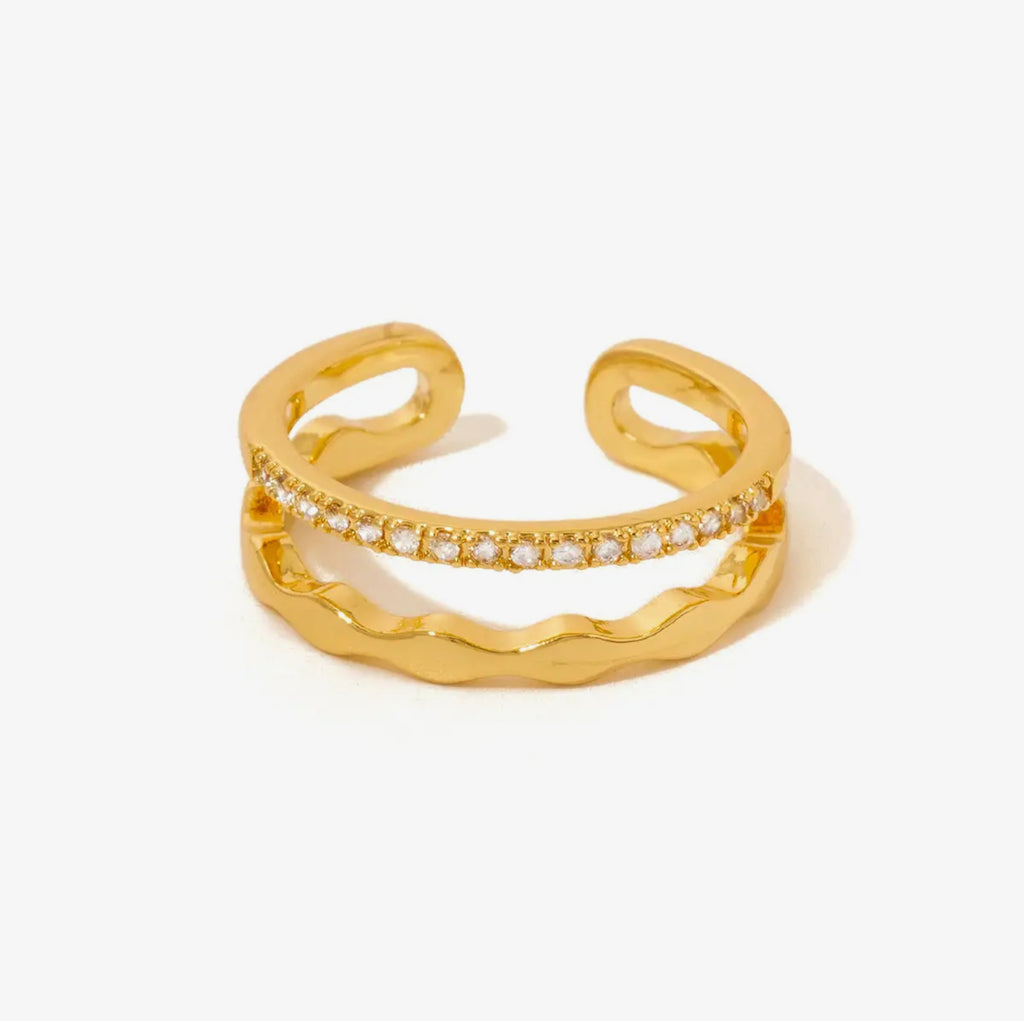 ✨ Boho Glam Ring-Waterproof