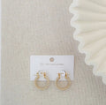 ✨ Lizzie Waterproof Hoops