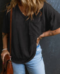 Valerian Corded pocket tee