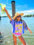Striped Tacos & Margs Graphic Tee